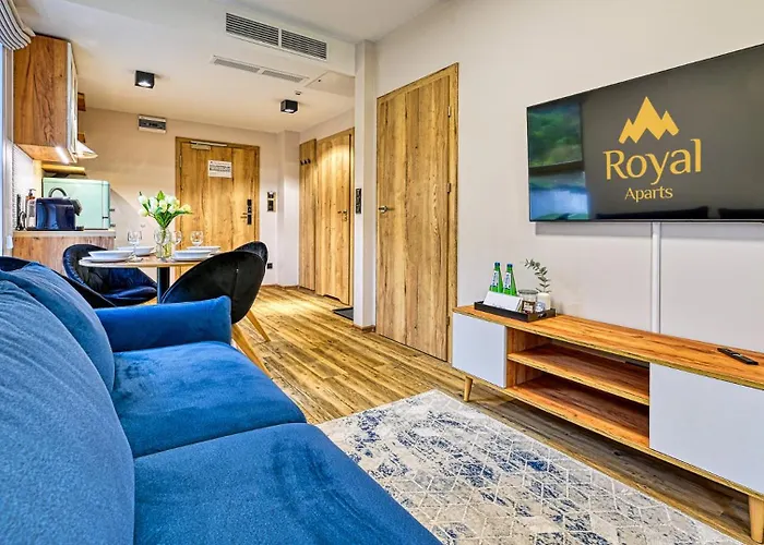 Zloty Horyzont Vip - Glowny Budynek - Z Basenem, Silownia, Grota Solna, Bawialnia I Restauracja By Royal Aparts Apartment *