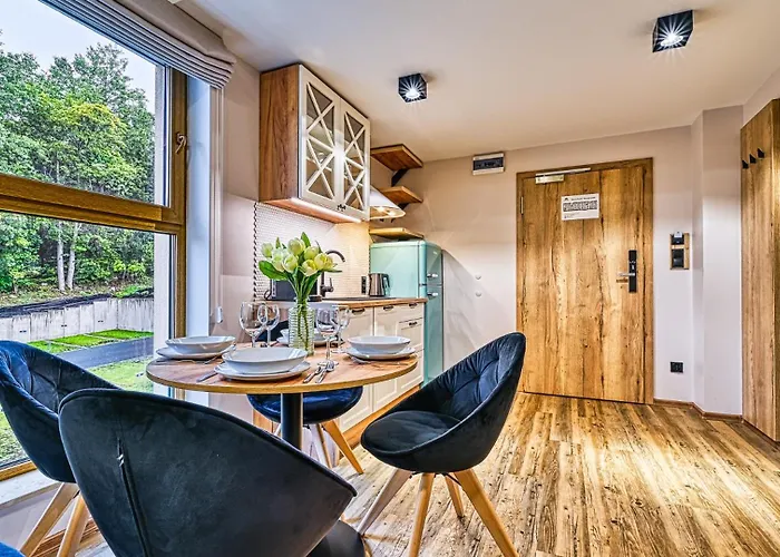 Zloty Horyzont Vip - Glowny Budynek - Z Basenem, Silownia, Grota Solna, Bawialnia I Restauracja By Royal Aparts